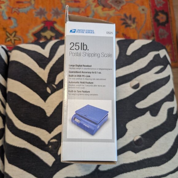 UNITED STATES POSTAL SERVICE USPS Postal Shipping Scale 25 lbs. Like New in Box - Picture 3 of 5